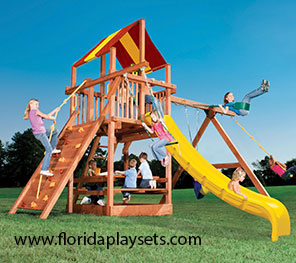 Play King, your Davie Florida Woodplay and Childlife playset and swingset dealer.